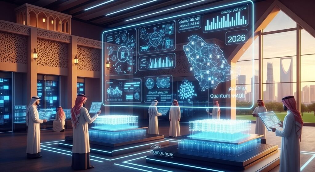 الحوسبة الكمية في السعودية - أول حاسوب كمي 200 كيوبت في أرامكو