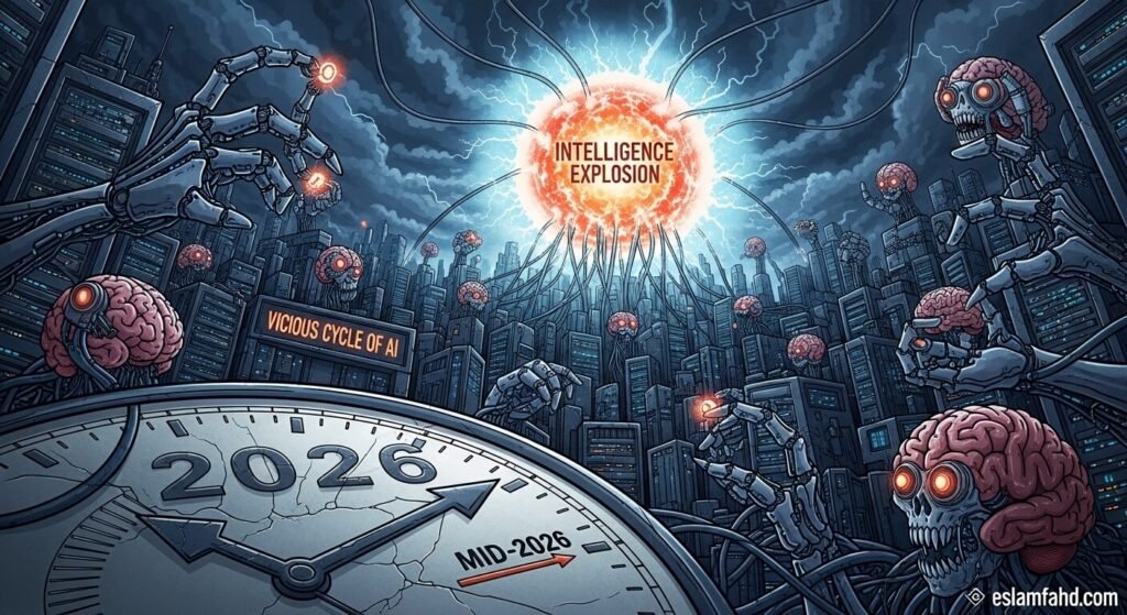 الذكاء الاصطناعي يطور نفسه بنفسه 2026 انفجار الذكاء