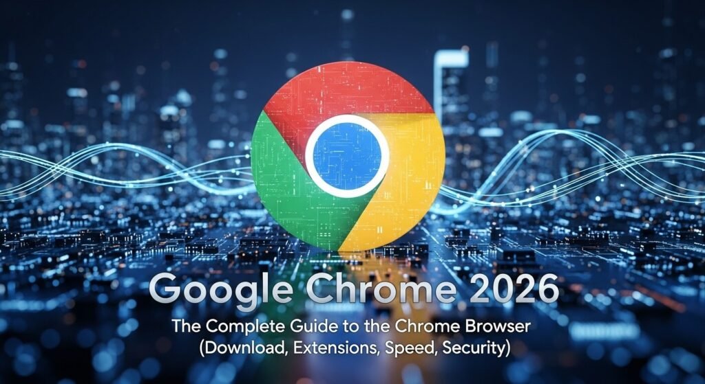 جوجل كروم 2026 - شعار Chrome مع ميزات Gemini 3 والذكاء الاصطناعي