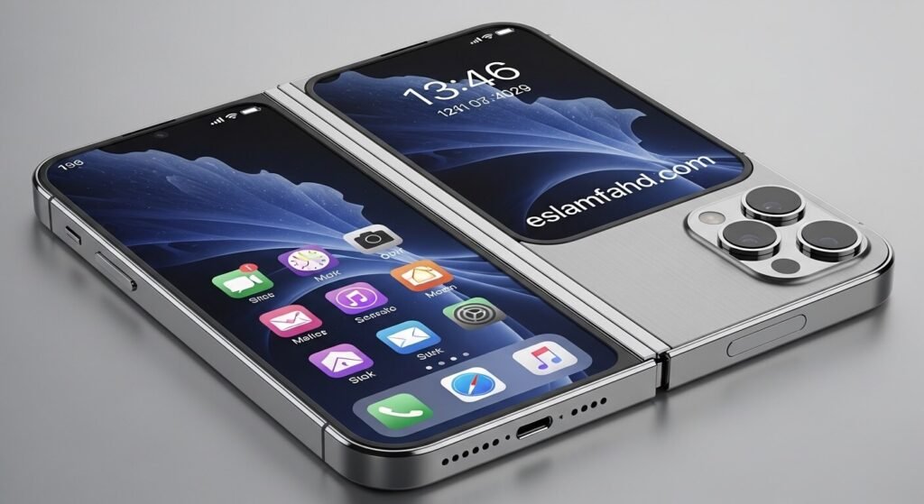 تصميم iPhone القابل للطي 2026 هاتف iPhone Fold المواصفات والسعر المتوقع