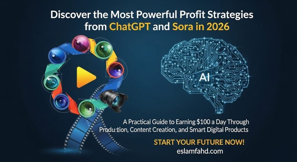 استراتيجيات الربح من ChatGPT وSora في 2026 وتحقيق دخل يومي