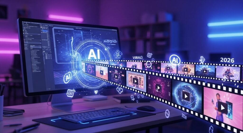 فيديوهات تيك توك بدون ظهور الوجه 2026 – أدوات الذكاء الاصطناعي لصنع المحتوى