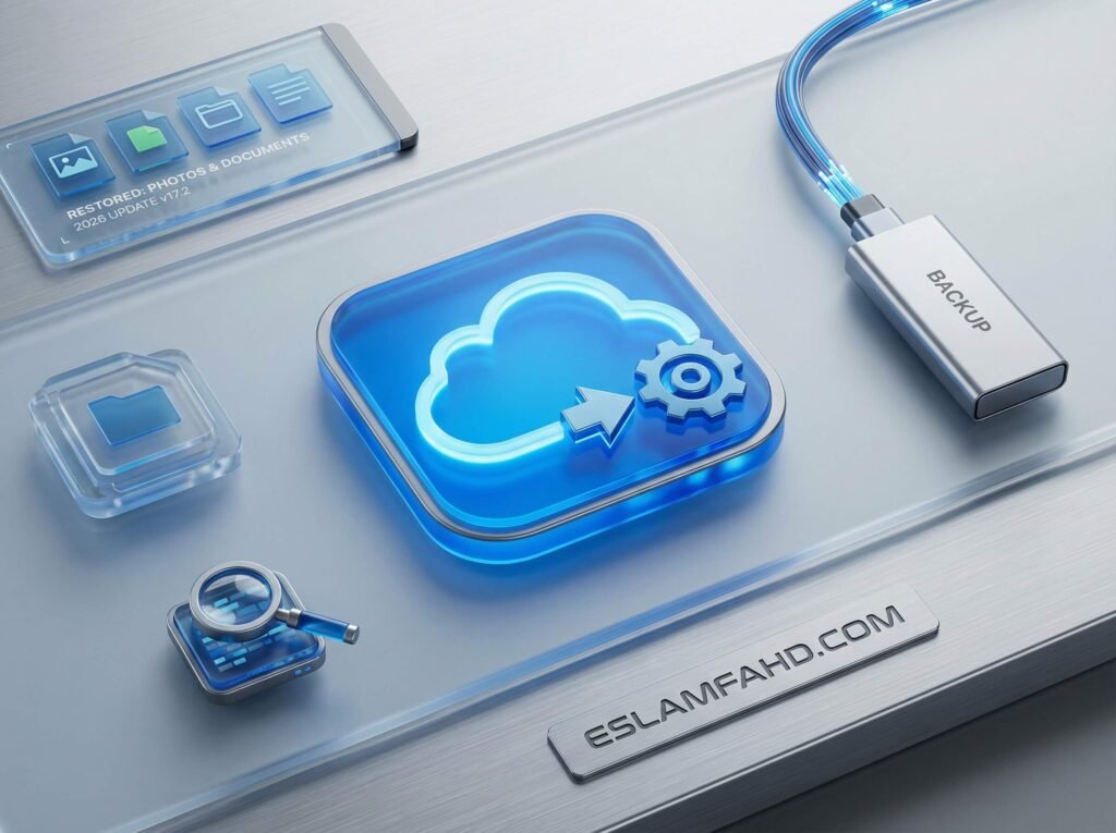 خطوات استعادة الملفات المحذوفة من iCloud بعد 30 يوماً لعام 2026